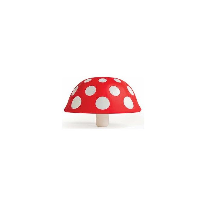 Ototo Design OT969 Magic Mushroom XL Imbuto Pieghevole in Silicone Rosso e Bianco colore Rosso e Bianco