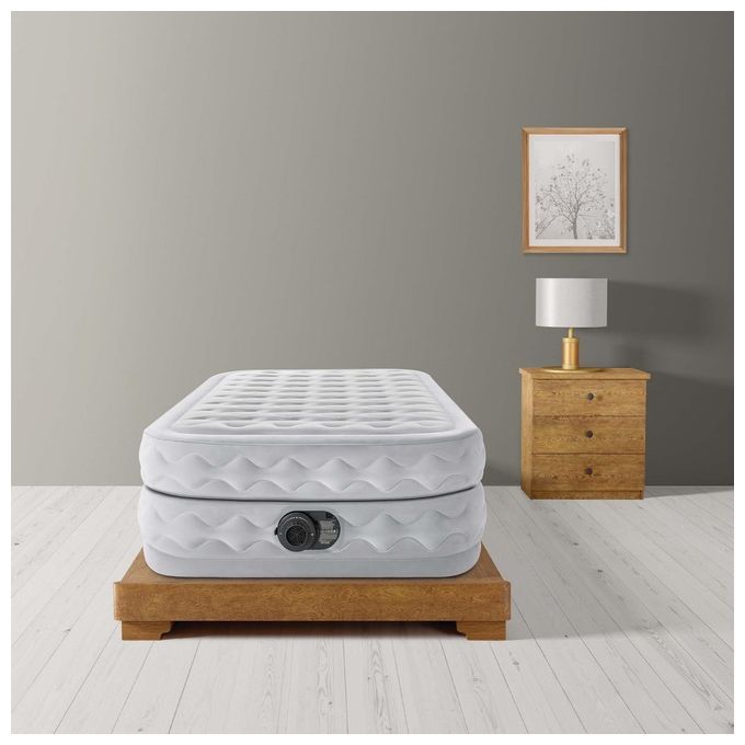 Intex 64488ND Materasso Dura-Beam Supreme Air-Flow Autogonfiante 99x191x51 cm