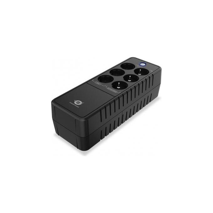 Conceptronic ZEUS05E Gruppo di continuita' UPS Standby Offline 650 VA 360 W 6 Prese AC Tipo F 2 Porte RJ45 colore Nero