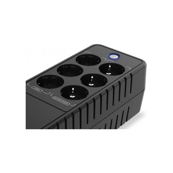 Conceptronic ZEUS05E Gruppo di continuita' UPS Standby Offline 650 VA 360 W 6 Prese AC Tipo F 2 Porte RJ45 colore Nero