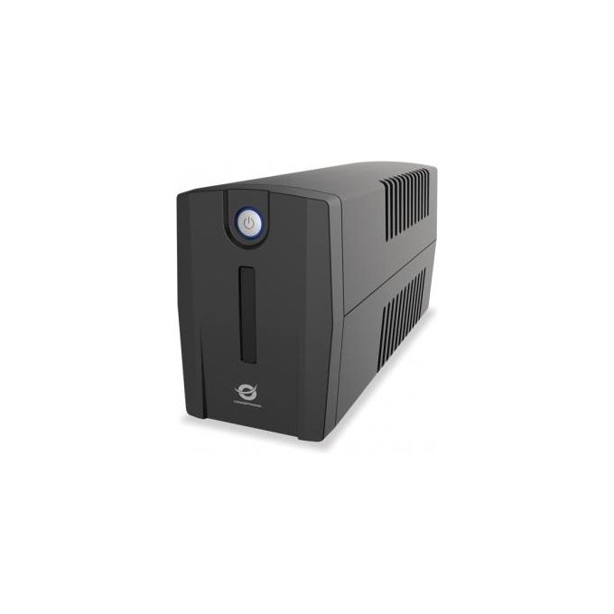 Conceptronic ZEUS02E Gruppo di continuita' UPS A linea interattiva 0,85 kVA 480 W 4 prese AC USB RJ45 AVR integrato colore Nero