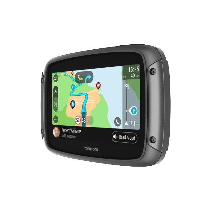 TomTom 1GF0.002.11 Rider 550 Premium Pack Navigatore GPS per Moto con Display Touch 4.3'' Aggiornamenti Wi-Fi Mappe Europa 16 GB colore Nero