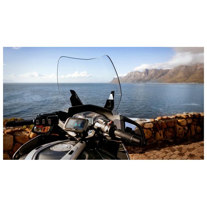 TomTom 1GF0.002.11 Rider 550 Premium Pack Navigatore GPS per Moto con Display Touch 4.3'' Aggiornamenti Wi-Fi Mappe Europa 16 GB colore Nero