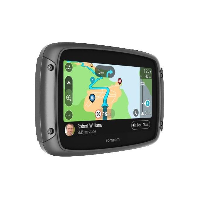 TomTom 1GF0.002.11 Rider 550 Premium Pack Navigatore GPS per Moto con Display Touch 4.3'' Aggiornamenti Wi-Fi Mappe Europa 16 GB colore Nero