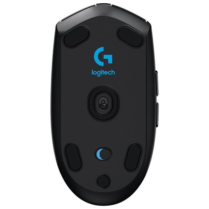 Logitech G305 Lightspeed Mouse Gaming Wireless Sensore HERO 12000 DP 6 Pulsanti Programmabili Nero