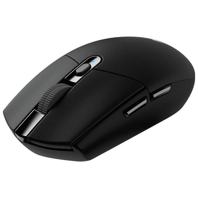 Logitech G305 Lightspeed Mouse Gaming Wireless Sensore HERO 12000 DP 6 Pulsanti Programmabili Nero