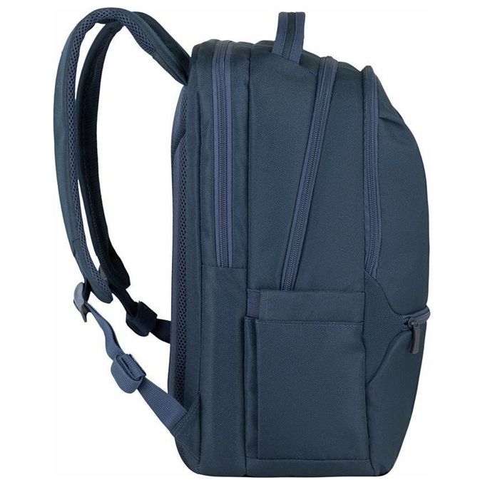 Rivacase 7764 Ulsan Zaino Porta PC 15.6'' Idrorepellente Poliestere Urbano colore Blu Scuro