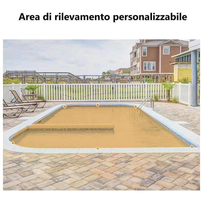 Imou IPC-S7CP-5M0WE Cruiser 2C Telecamera IP PTZ Esterna 5MP 2K Wi-Fi 6 IP66 Visione Notturna Colori Sirena 110dB colore Bianco