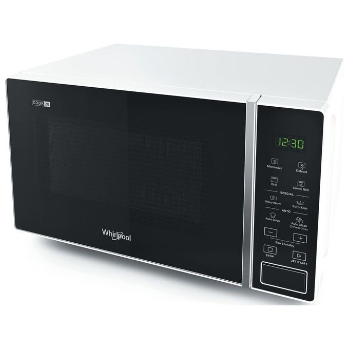 Whirlpool MWP 203 W Forno a Microonde Libera Installazione con Grill 20 L 700 W Grill Quarzo 1000 W colore Bianco