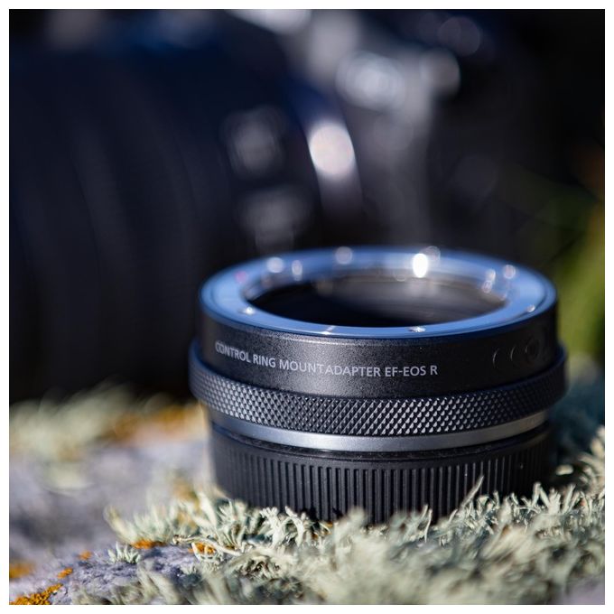 Canon EF-EOS R Adattatore per Obiettivi EF ed EF-S per la Fotocamera EOS R Nero