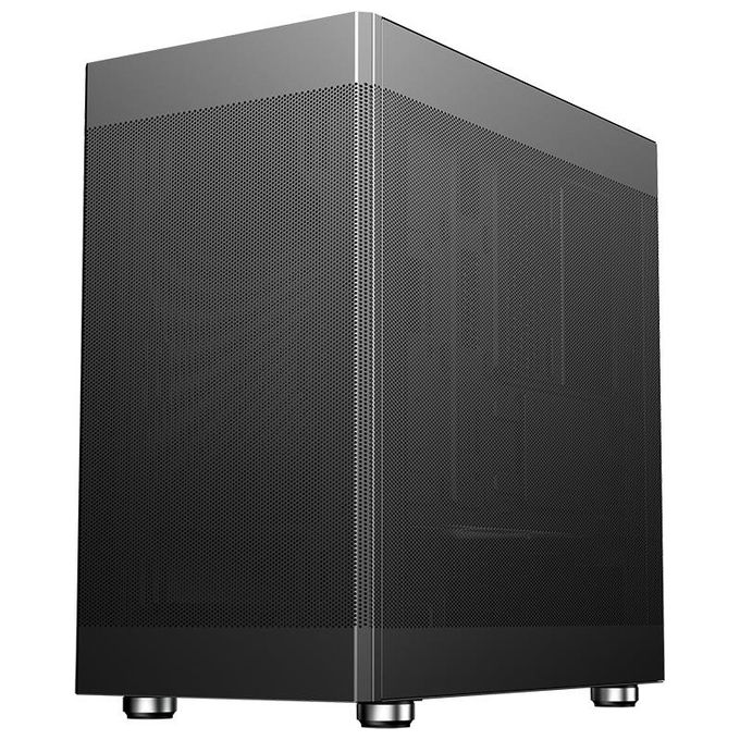 Itek ITGCAPM35B PROMESH 35B PC Case Mini Tower Micro ATX Mini ITX 3 Lati Mesh Type-C 2x USB 3.0 colore Nero