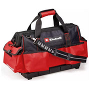 Einhell 4540036 E-Case Borsa Porta Attrezzi Sistema Modulare Portata 30 Kg 6 Tasche colore Nero Rosso