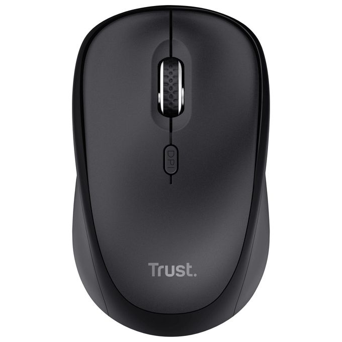 Trust TKM-360 Kit Tastiera e Mouse Wireless Ultrasilenzioso USB 10 metri layout standard colore Nero