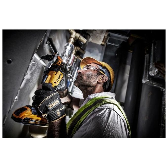 DEWALT DCS356N-XJ Utensile Multifunzione Oscillante 18V con Motore Brushless e 3 Velocita' Regolabili colore Nero Giallo