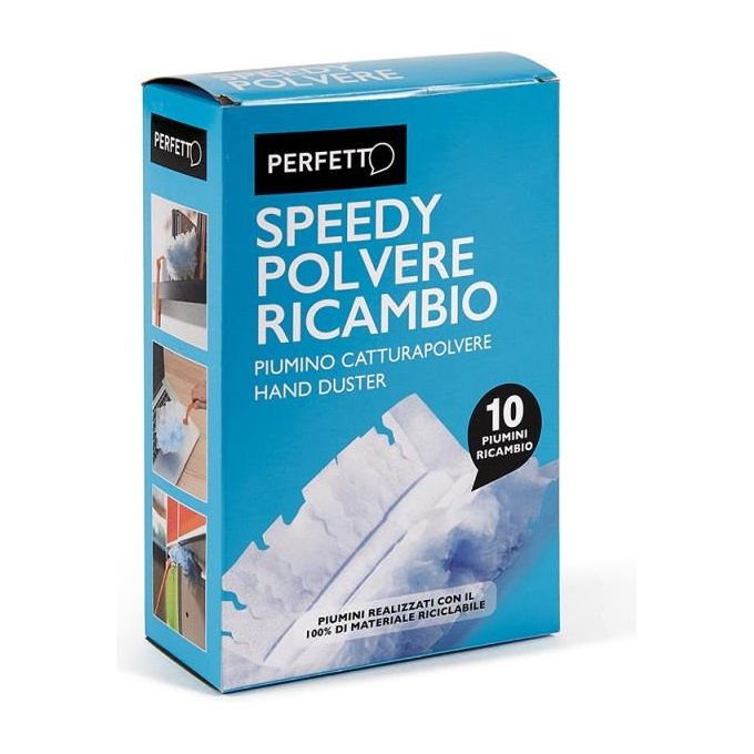 Perfetto Confezione 10 Ricambi Piumino Spedy