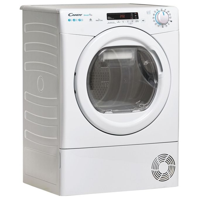 Candy CSOE H7A2DE-S Smart Pro Asciugatrice Pompa di Calore 7 Kg Classe A++ Wi-Fi Bluetooth 67 dB (85x59,6x60,7 cm) colore Bianco