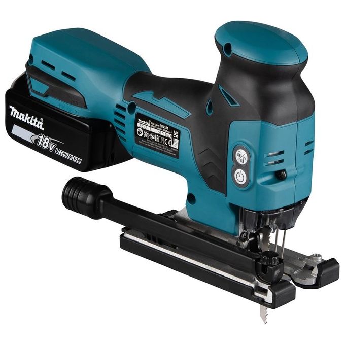Makita DJV181RTJ Seghetto Alternativo a Batteria 18V con 2 Batterie 5,0 Ah e Valigetta Makpac colore Nero