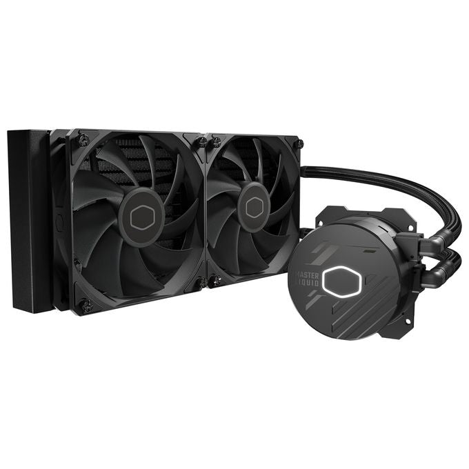 Cooler Master MLW-D24M-A17PK-R1 MasterLiquid 240L Core Kit di raffreddamento a liquido Doppia camera Gen S Ventole SickleFlow 120 mm 2 pezzi Pasta termica inclusa colore Nero
