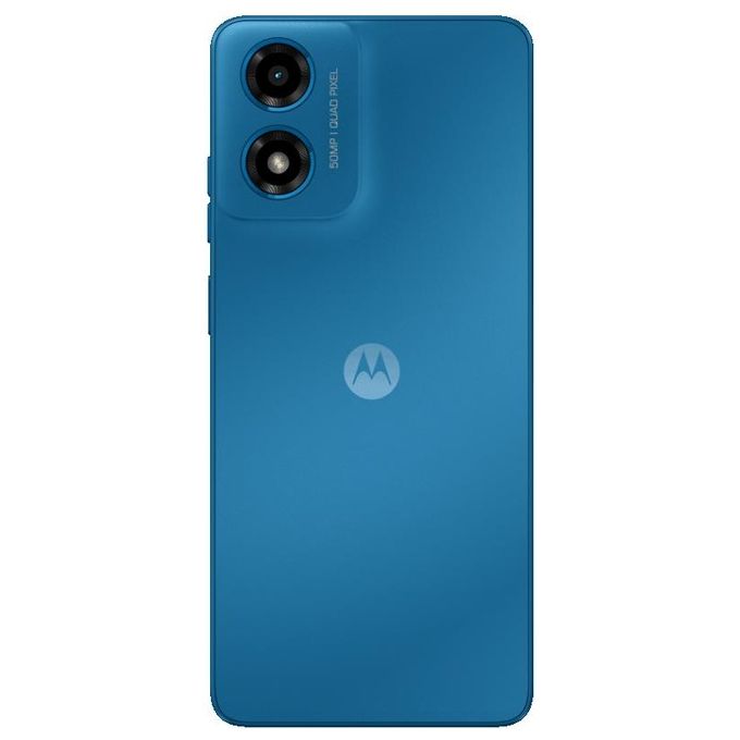 Motorola 786058 Moto G04s Smartphone 8 GB RAM 128 GB 6.56'' Dual SIM 4G Android 14 50 MP 5000 mAh colore Satin Blue