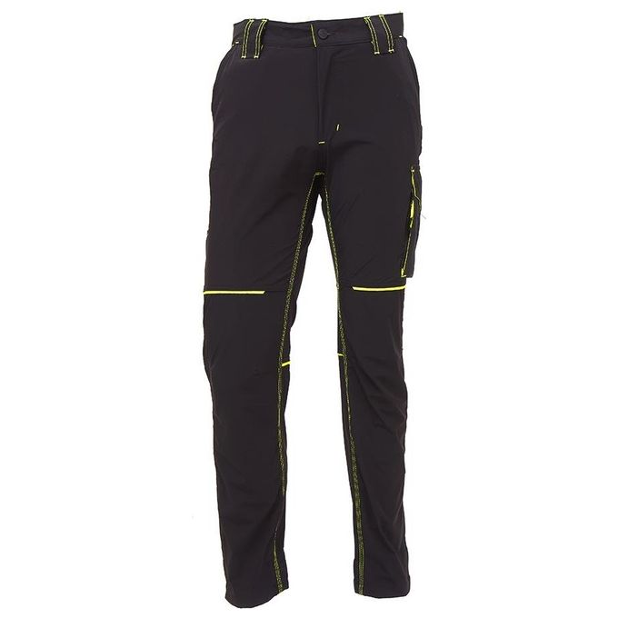 U-Power Pantalone Black Carbon Taglia Xxl World