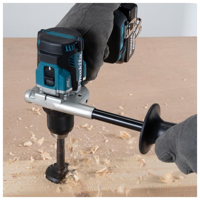 Makita DDF489RTJ Trapano avvitatore a batteria 18V motore brushless 21 posizioni coppia 174x81x261 mm colore Nero Blu Acciaio