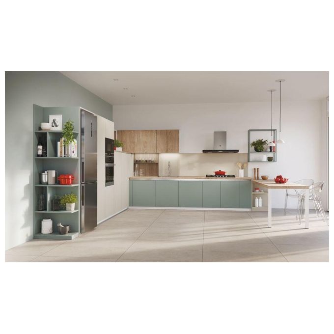 Hoover HOC5B747INWF H-OVEN 500 Forno da incasso multifunzione 70 L Classe A+ con pulizia pirolitica grill ventilato e connettivita' Wi-Fi Bluetooth (59.5x59.5x56.8 cm) colore Acciaio inox