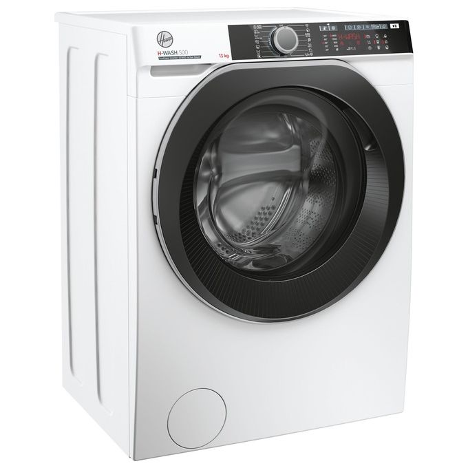 Hoover HWE 413AMBS-1-S H-WASH 500 Lavatrice Carica Frontale Tecnologia Active Balance Kg ModePlus Auto Care Classe energetica A Capacita' di carico 13 Kg Centrifuga 1400 giri Motore Inverter Eco-Power