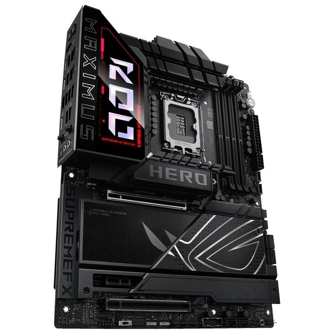 ASUS 90MB1ID0-M0EAY0 ROG Maximus Z890 Hero Scheda Madre ATX Socket LGA 1851 DDR5 Wi-Fi 7 6 M.2 colore Nero