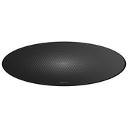 Trust 24134 Mika Tappetino per Pavimento Rotondo 117 cm Antiscivolo per Sedia Gaming e Ufficio colore Nero
