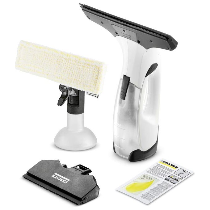 Kärcher 1.633-642.0 WV 2 Plus N Lavavetri Aspiragocce Batteria Litio 100 ml 70 m² 51 dB colore Bianco