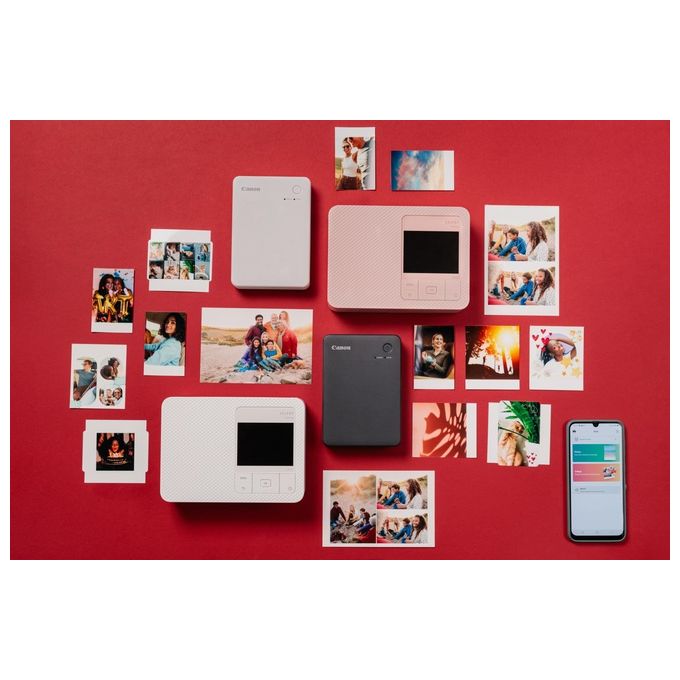 Canon QX20 BK SELPHY Stampante Fotografica Portatile Sublimazione Wi-Fi Bluetooth USB-C 287x287 DPI colore Nero