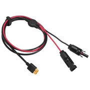 EcoFlow LMC4-XT60I-3.5M Cavo di Ricarica Solare MC4 a XT60i 3.5 m per Serie RIVER e DELTA colore Nero Rosso