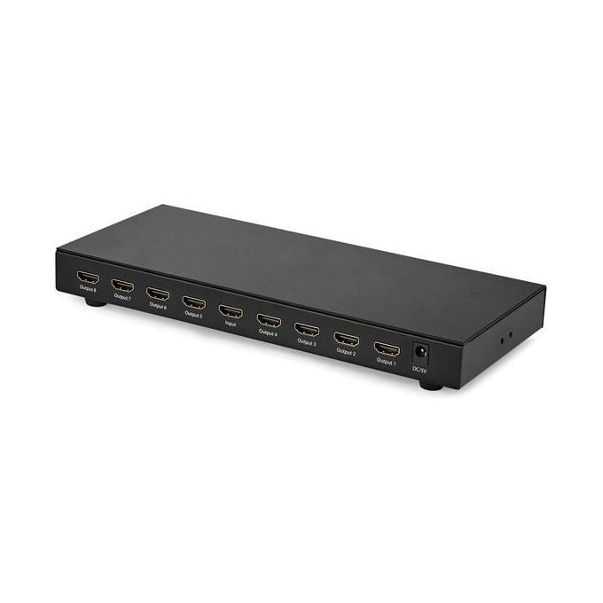 StarTech.com ST128HD20 Splitter HDMI 8 Porte 4K Ultra HD 60Hz HDCP 2.2 HDR Audio Surround 7.1 colore Nero