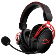 HyperX 4P5D4AA Cloud Alpha Cuffie da Gaming Wireless 2.4 GHz con Autonomia 300 Ore DTS HeadphoneX Audio Colore Nero Rosso