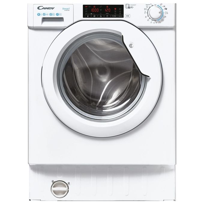 Candy CBWO 49TWME-S Lavatrice Carica Frontale da Incasso Mix Power System+ Partenza ritardata 24h Classe energetica A Capacita' di carico 9 kg Centrifuga 1400 giri Motore Inverter Wifi