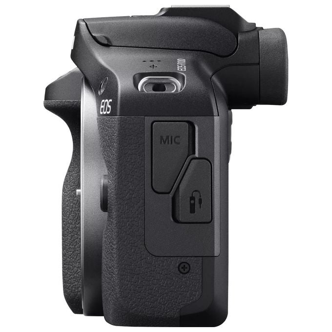 Canon 6052C013 EOS R100 Fotocamera Mirrorless APS-C 24,1 MP 4K Obiettivo RF-S 18-45mm f-4.5-6.3 IS STM Dual Pixel CMOS AF Wi-Fi Bluetooth colore Nero