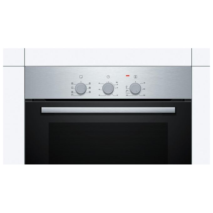 Bosch HBF011BR0J Serie 2 Forno Elettrico da Incasso Capacita' 66 Litri Classe energetica A 4 Programmi Fast Pre-Heating 60 cm Acciaio Inox