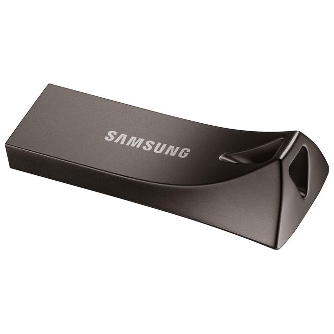 Samsung BAR Plus Chiavetta Usb 256Gb Usb 3.1 Gen1 Grigio Titanio