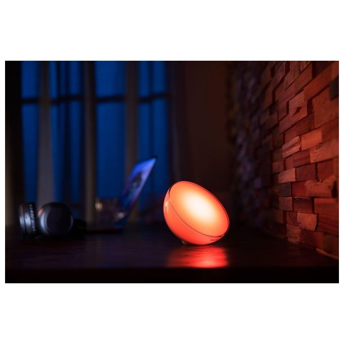 Philips Lampada Portatile Hue Go White e Color Ambiance Smart, Controllo Wireless e Personalizzazione Luminosita'