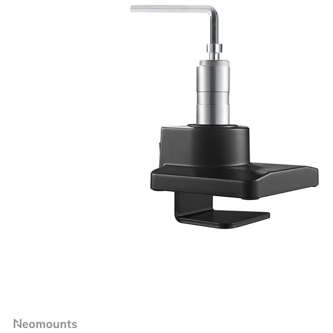 Neomounts NM-D775BLACKPLUS Braccio per Monitor 10-49'' con Molla a Gas Regolabile in Altezza e Rotazione 360° colore Nero