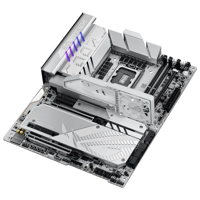 ASUS 90MB1IP0-M0EAY0 ROG Maximus Z890 Apex Scheda Madre ATX Intel LGA 1851 DDR5 Wi-Fi 7 Thunderbolt 4 colore Grigio ciottolo