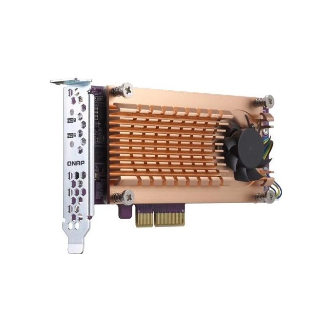 Qnap Dual M.2 22110-2280 Sata Ssd Expansion Card