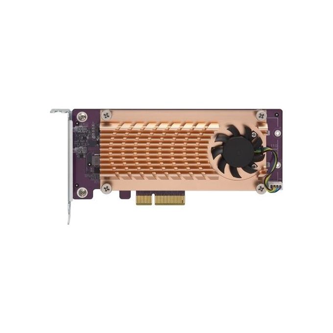 Qnap Dual M.2 22110-2280 PCIe Ssd Expansion Card