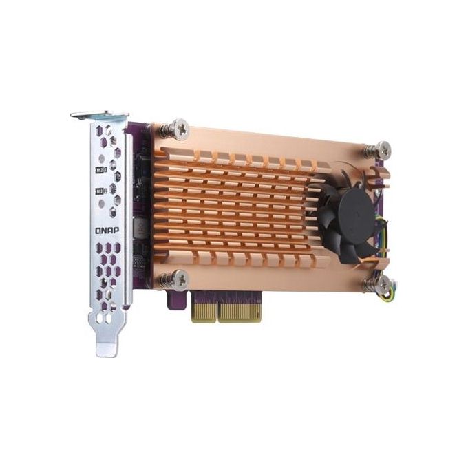 Qnap Dual M.2 22110-2280 PCIe Ssd Expansion Card