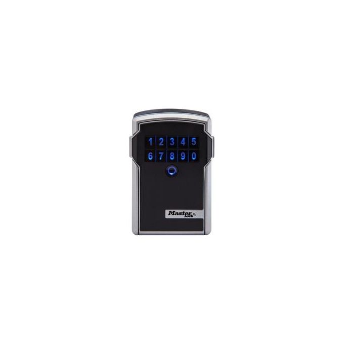 Master Lock 5441EURD Portachiavi di Sicurezza Bluetooth Nero-Grigio