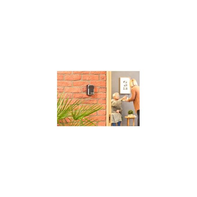 Master Lock 5441EURD Portachiavi di Sicurezza Bluetooth Nero-Grigio