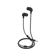 Celly Auricolare Stereo Cablato 3,5mm Flat Cable Nero
