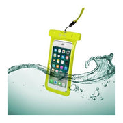 Celly Splash Bag Custodia Impermeabile per Smartphone fino a 6,2'' Giallo