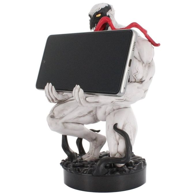 Exquisite Gaming CGCRMR400558 Cable Guys Marvel Anti-Venom Supporto Controller e Smartphone PVC 20 cm colore Bianco