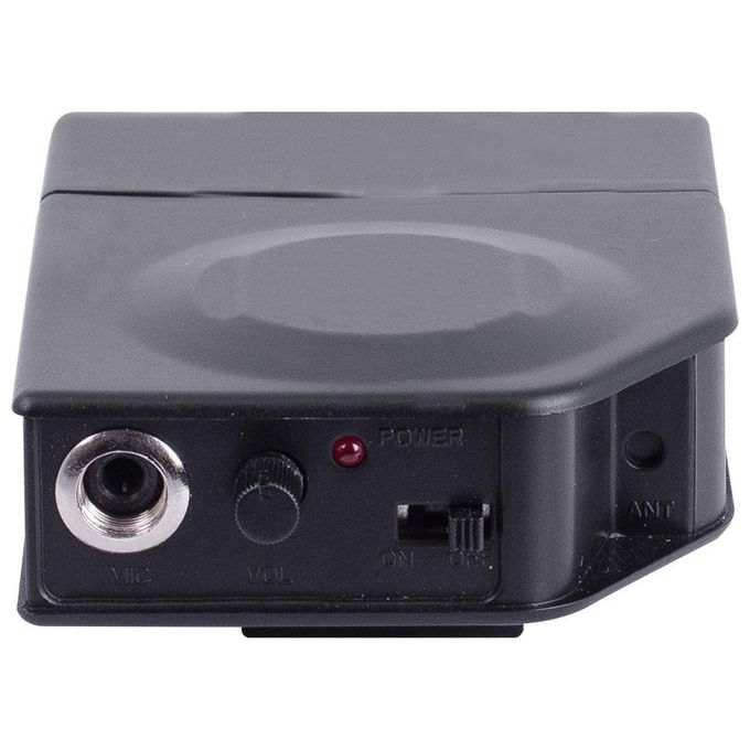 Trevi Microfono Wireless ad Archetto e a Clip con Ricevitore senza Fili